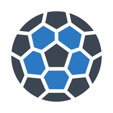 futbol vektörü renk simgesi