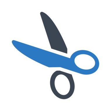 vektör kabartma renk simgesini kes