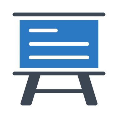 yapay vektör renk çizgisi simgesi