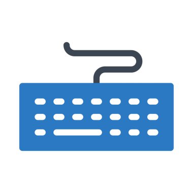 yapay vektör renk çizgisi simgesi