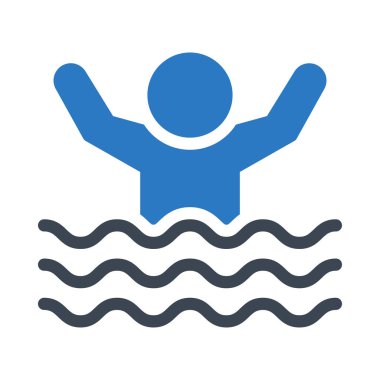 yapay vektör renk çizgisi simgesi