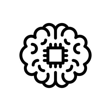 yapay vektör renk çizgisi simgesi