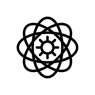 yapay vektör renk çizgisi simgesi