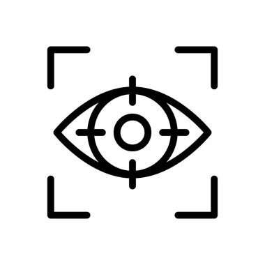 yapay vektör renk çizgisi simgesi