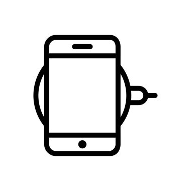 yapay vektör renk çizgisi simgesi