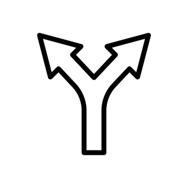 yapay vektör renk çizgisi simgesi