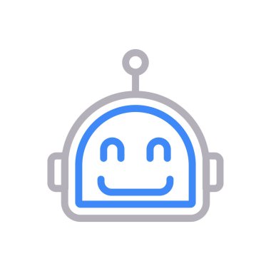 yapay vektör renk çizgisi simgesi