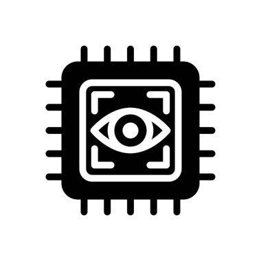 Odaklanma vektörü düz simgesi