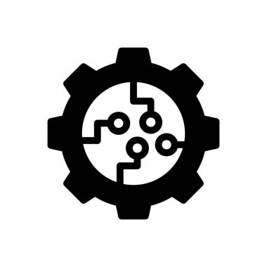 yapay vektör düz simge