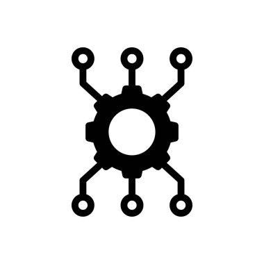 yapay vektör düz simge