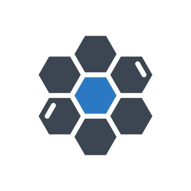 bağlantı vektörü gylyph renk simgesi