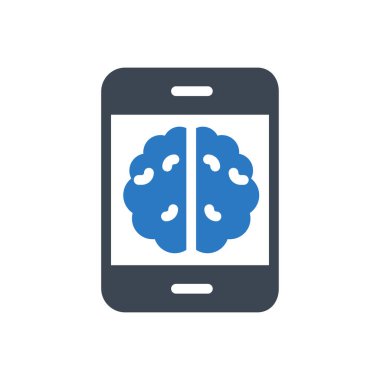 yaratıcı vektör gylyph renk simgesi