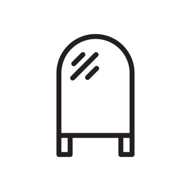 sarma vektörü ince çizgi simgesi