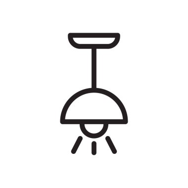 lamba vektörü ince çizgi simgesi