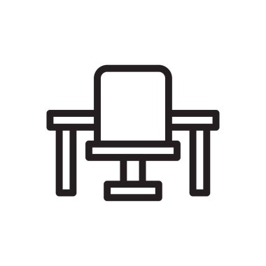 iç vektör ince çizgi simgesi