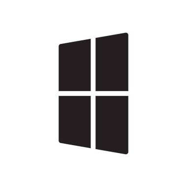 ayna vektör düz simge