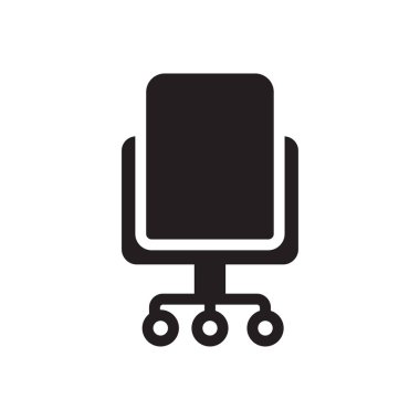 koltuk vektörü sembolü düz simge