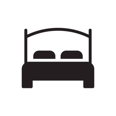 mobilya vektörü düz simge