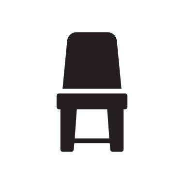 koltuk vektörü sembolü düz simge