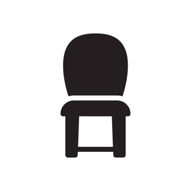 koltuk vektörü sembolü düz simge