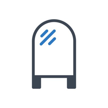 giyinme vektörü renk simgesi