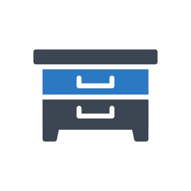 kabine vektör renk simgesi