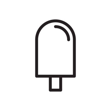 waffle vektörü ince çizgi simgesi