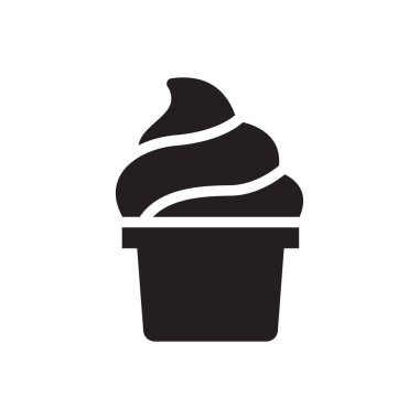 fincan vektör düz simge