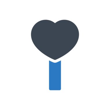 Şeker vektörü renk simgesi