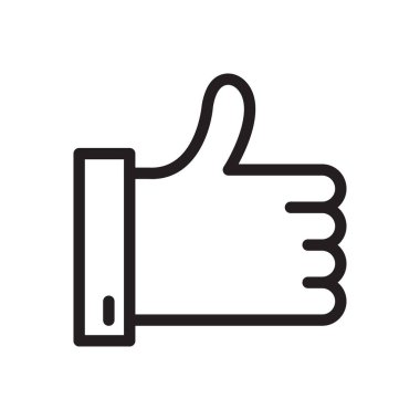 tam vektör ince çizgi simgesi