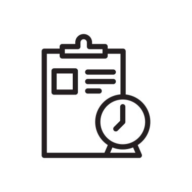 Pano vektörü ince çizgi simgesi