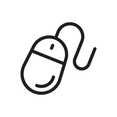 imleç vektörü ince çizgi simgesi