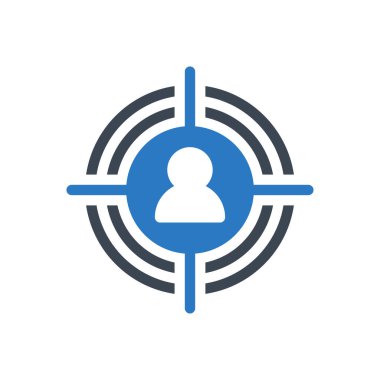 izleyici vektörü renk simgesi