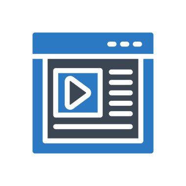 ad vektör renk simgesi