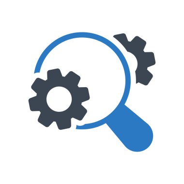 dişli vektör renk simgesi