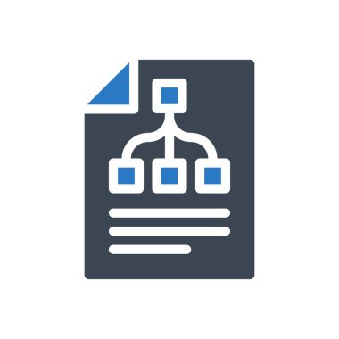 ağ vektörü renk simgesi