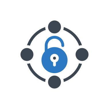 vektör renk simgesini paylaş