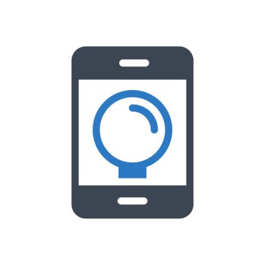 mobil vektör renk simgesi