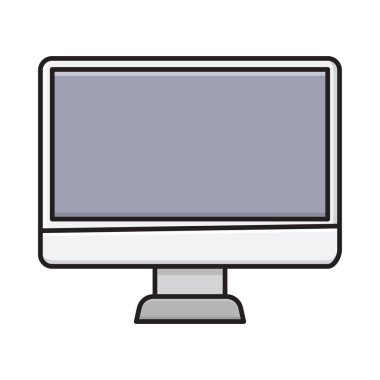 vektör düz renk simgesini göster