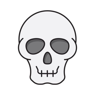 yüz vektörü düz renk simgesi