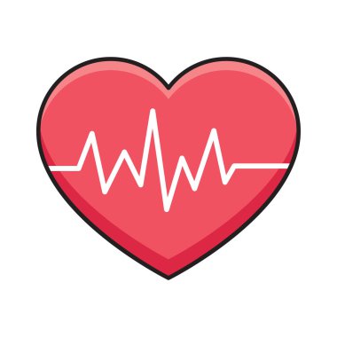 sağlık vektörü düz renk simgesi