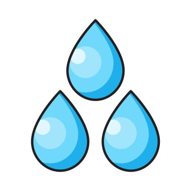 vektör düz renk simgesini bırak