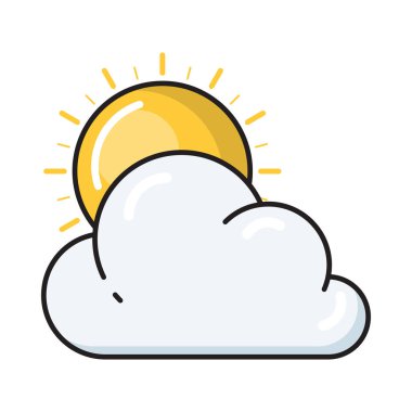 güneş vektörü düz renk simgesi