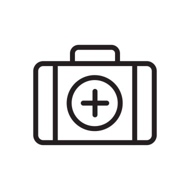 kit vektör ince çizgi simgesi