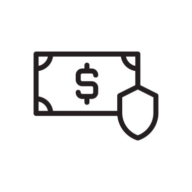 yaşam vektörü ince çizgi simgesi