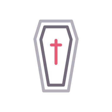 dead  vector color line icon