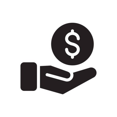 dikkat vektörü düz simgesi