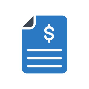 rapor vektör renk simgesi