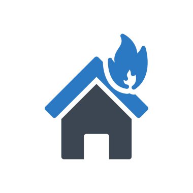 ev vektörü renk simgesi