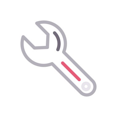 vektör renk çizgisi simgesini onar